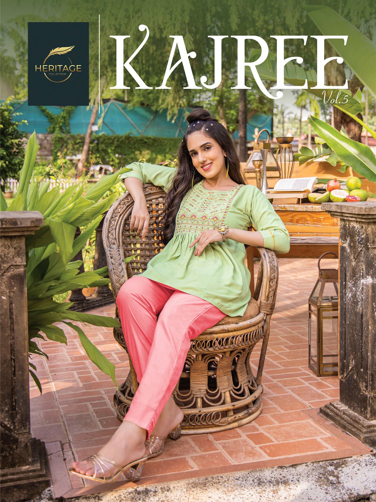 HERITAGE KURTI KAJREE VOL-5